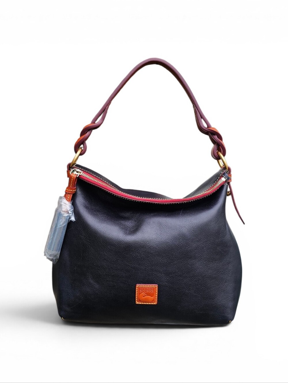 Dooney & Bourke Florentine Twist Strat Hobo Bag - Picture 2 of 8